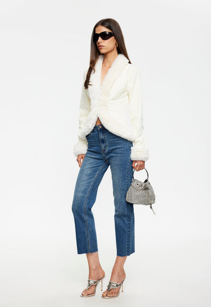 Lioness Fashion Latest Dynasty Jacket - Cream