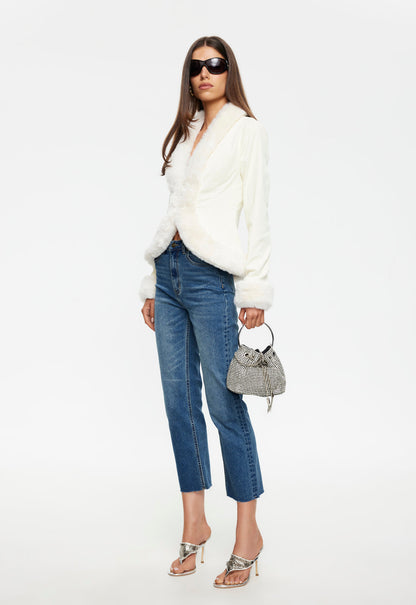 Lioness Fashion Latest Dynasty Jacket - Cream