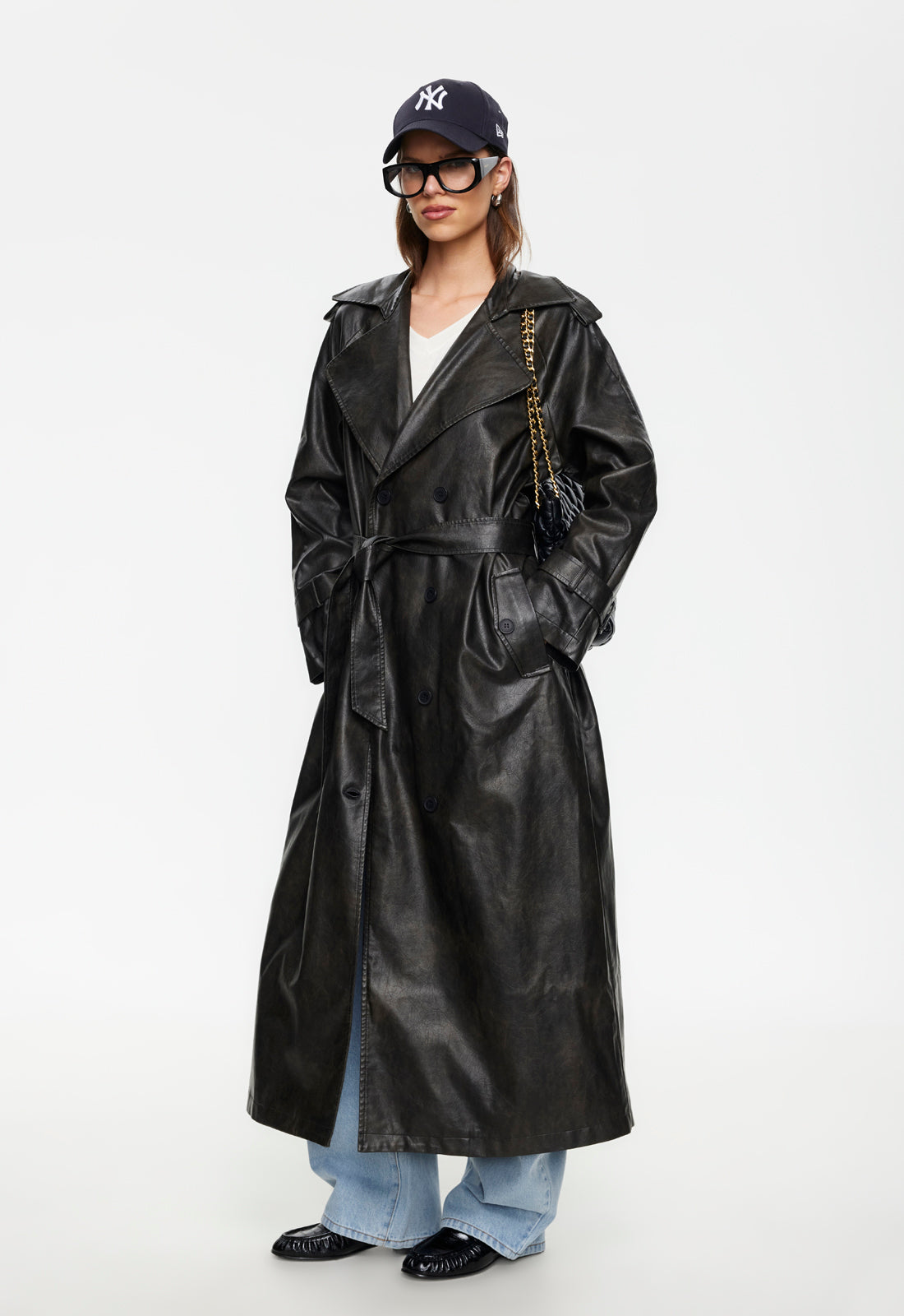 Lioness Fashion Deals Off Duty Coat - Washed Onyx