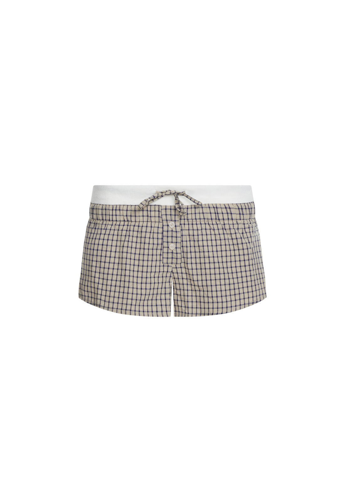 Lioness Fashion Special Offer Nirvana Short - Vintage Beige Plaid