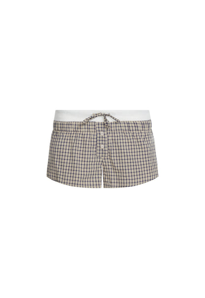 Lioness Fashion Special Offer Nirvana Short - Vintage Beige Plaid