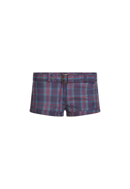 Lioness Fashion Classic Afterglow Mini Short - Jade Plaid