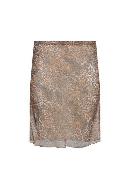 Lioness Fashion Essential Shoreline Midi Skirt - Leopard