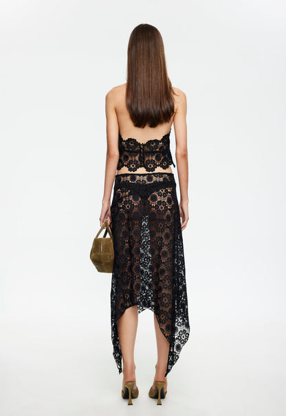 Lioness Fashion Discount Trophy Midi Skirt - Noir