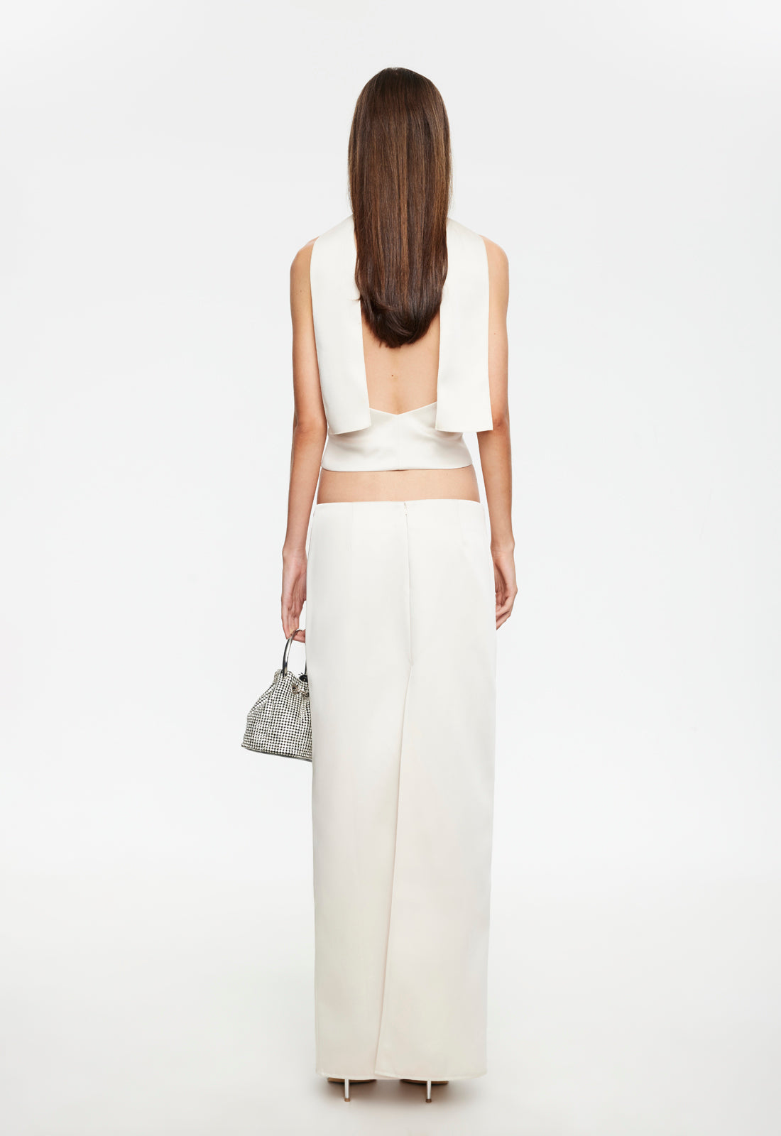 Lioness Fashion Quality Front Row Maxi Skirt - Cream