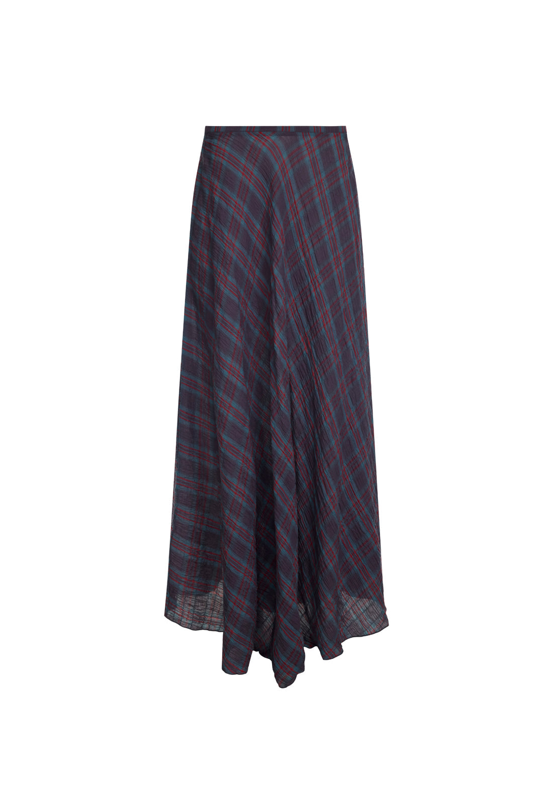Lioness Fashion Featured Halcyon Maxi Skirt - Jade Plaid