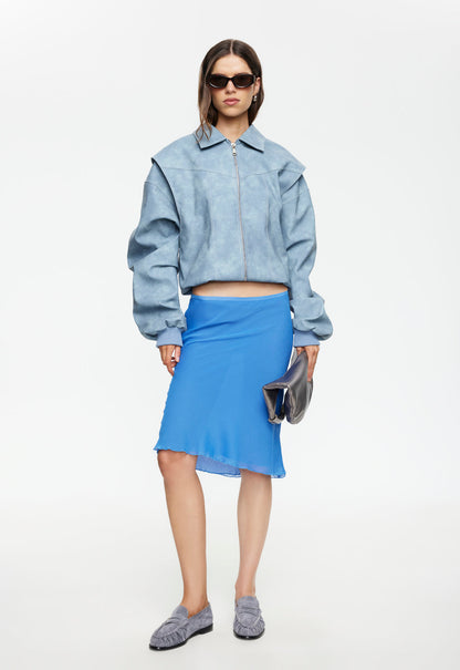 Lioness Fashion New Shoreline Midi Skirt - Persian Jewel