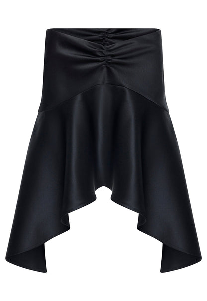 Lioness Fashion Discount Gloss Midi Skirt - Noir