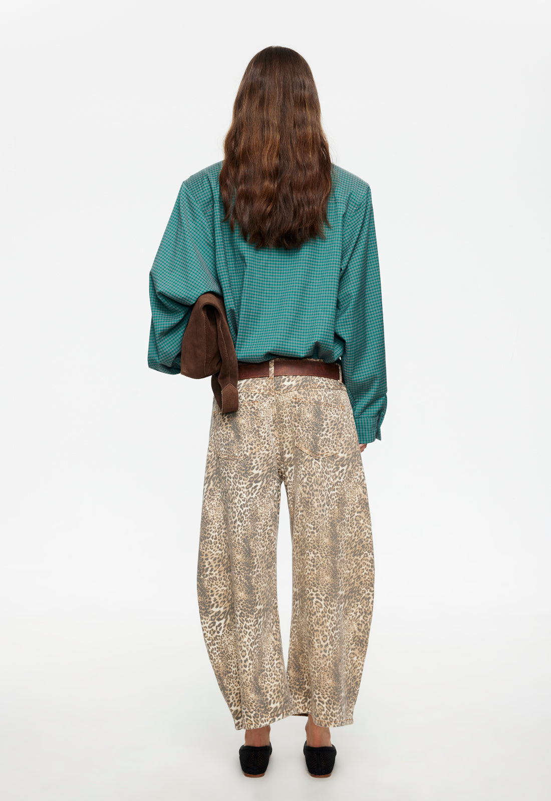 Lioness Fashion Deals Horseshoe Cropped Jean - Leopard