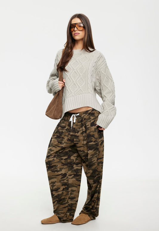 Lioness Fashion Sale LIAISON CABLE KNIT - ASH
