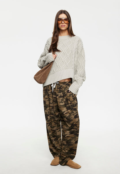 Lioness Fashion Sale LIAISON CABLE KNIT - ASH