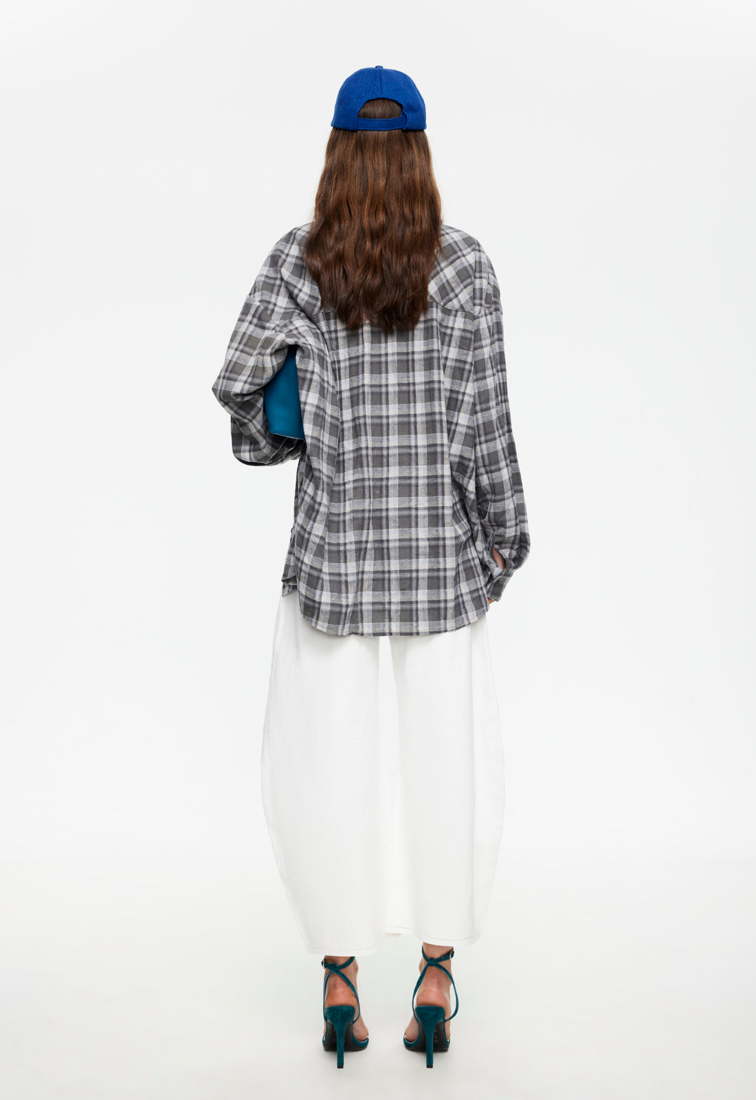 Lioness Fashion Value Clarity Shirt - Slate Plaid