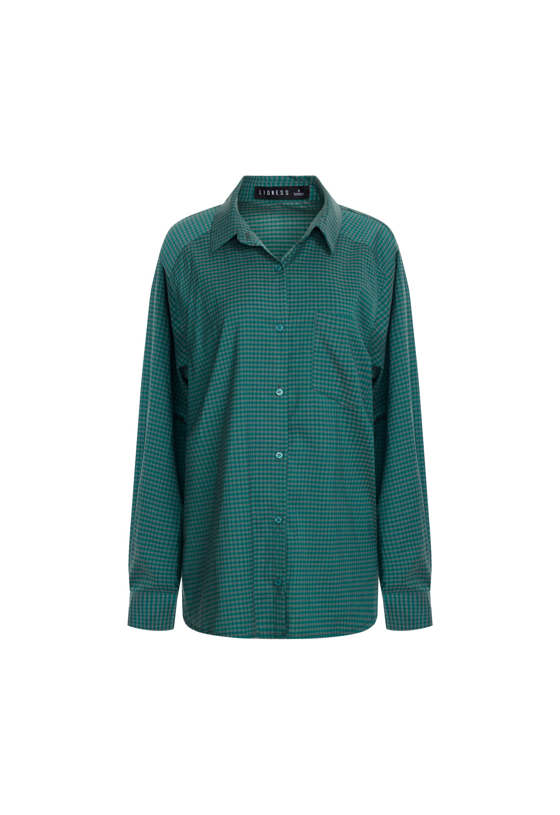 Lioness Fashion Premium Notting Hill Shirt - Forest Plaid
