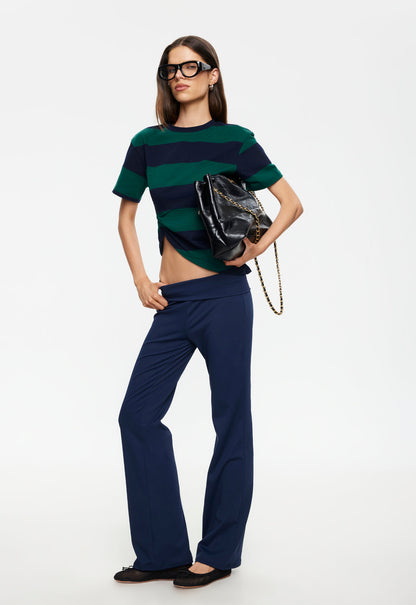 Lioness Fashion Value In Transit Tee - Forest Stripe