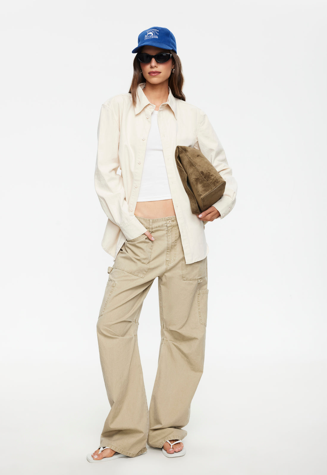 Lioness Fashion Deals Naomi Shirt - Beige