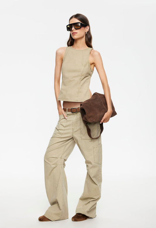 Lioness Fashion Popular Miami Vice Pant - Tan