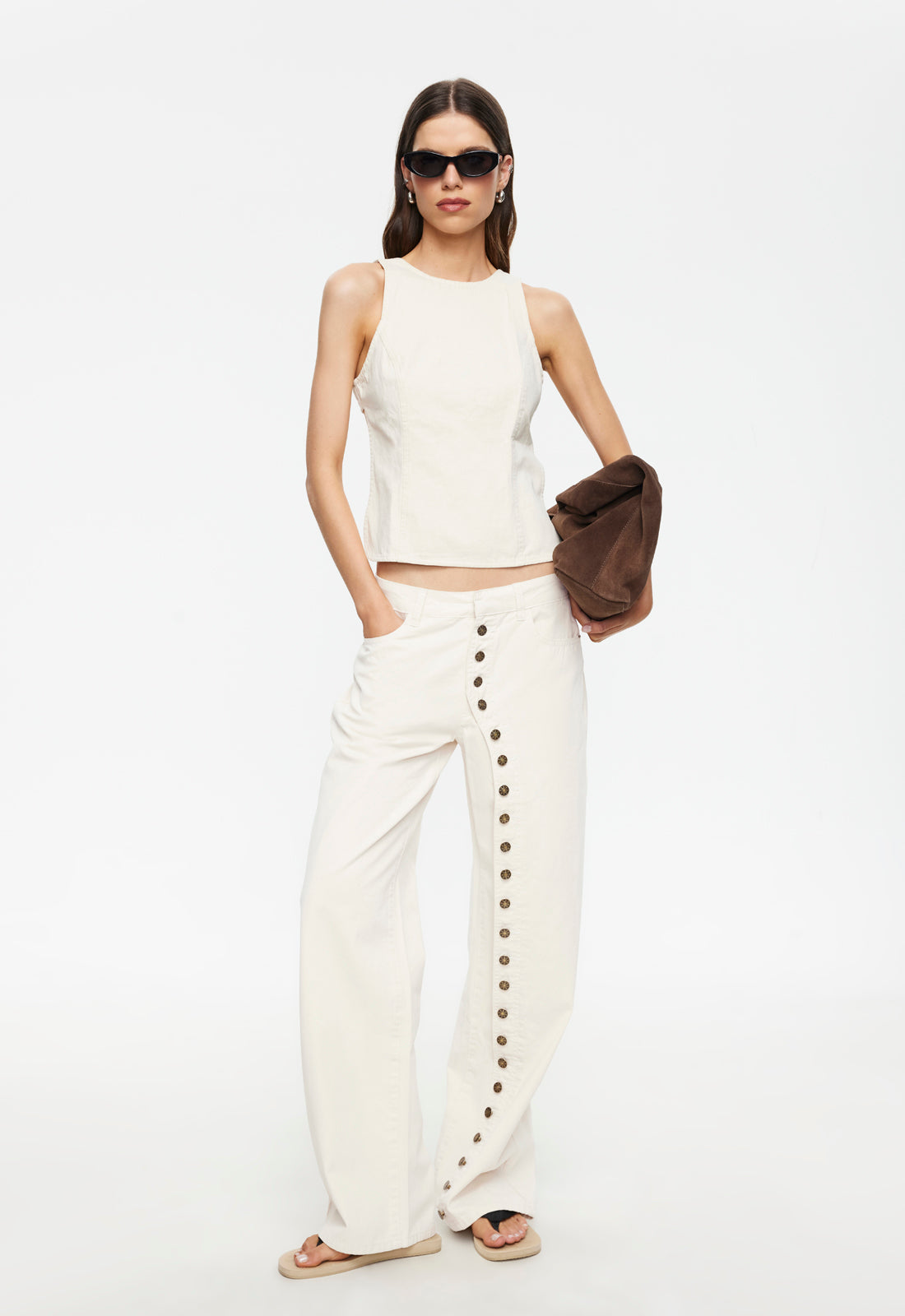 Lioness Fashion Latest Penny Pant - Beige