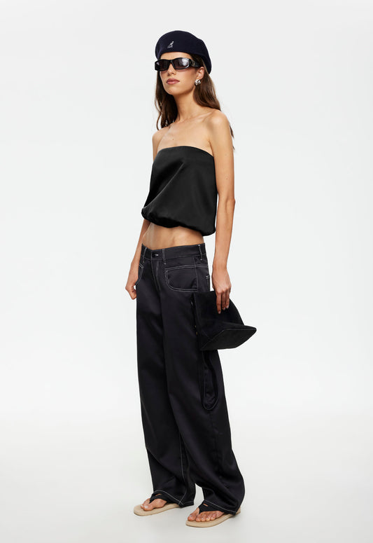 Lioness Fashion Featured Muse Top - Noir