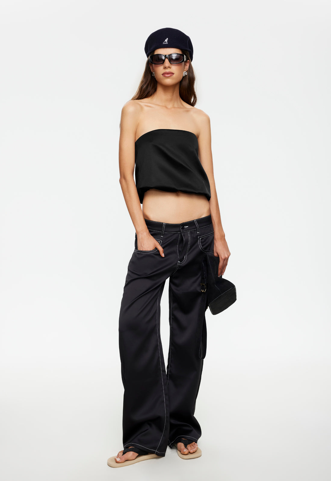 Lioness Fashion Featured Muse Top - Noir