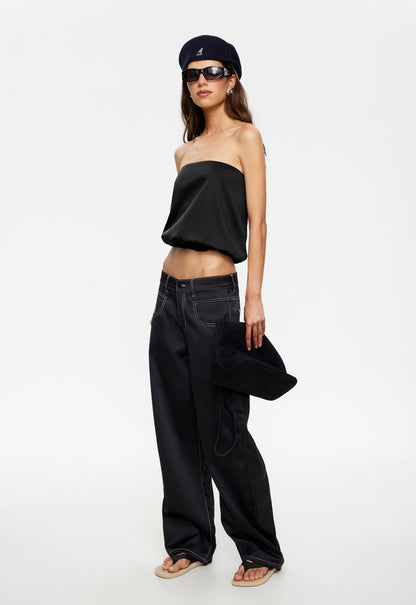 Lioness Fashion Featured Muse Top - Noir