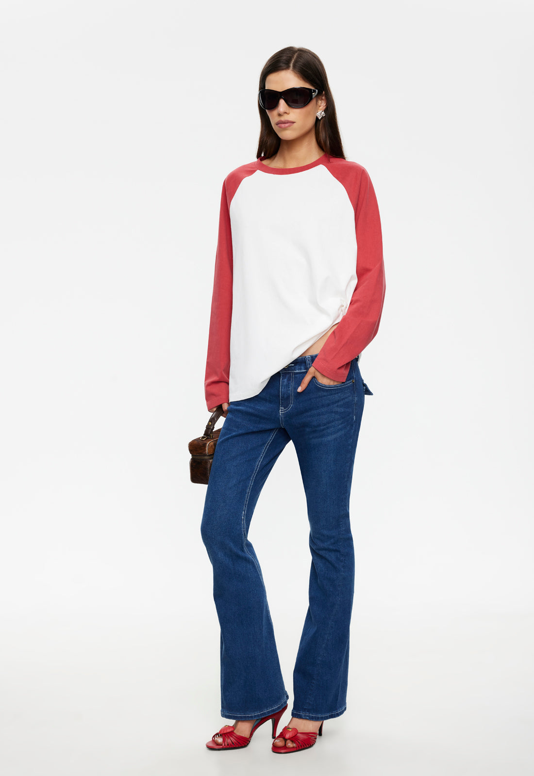 Lioness Fashion Customer Favorite Kravitz Tee - Crimson