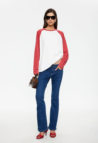Lioness Fashion Customer Favorite Kravitz Tee - Crimson