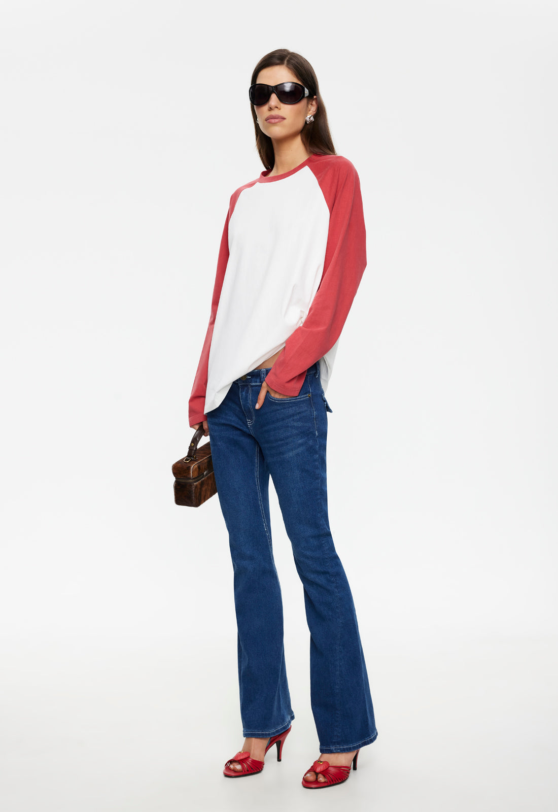 Lioness Fashion Customer Favorite Kravitz Tee - Crimson