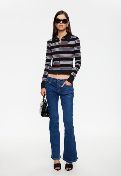 Lioness Fashion Special Offer Bada Bing Jersey - Noir Stripe