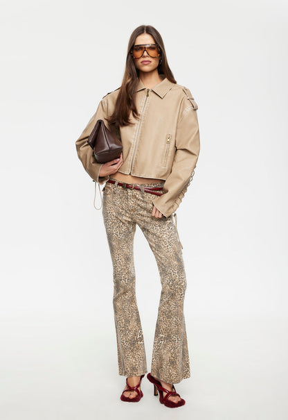 Lioness Fashion Top Pick Mary-Kate Jean - Leopard