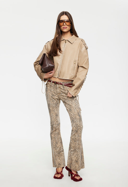 Lioness Fashion Top Pick Mary-Kate Jean - Leopard