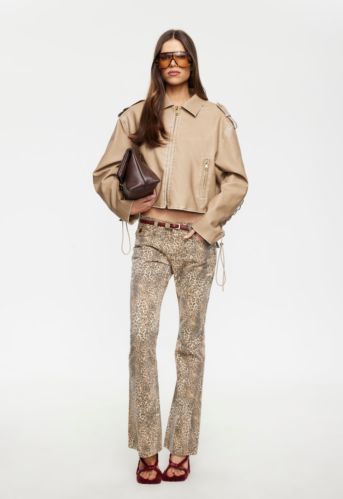 Lioness Fashion Top Pick Mary-Kate Jean - Leopard