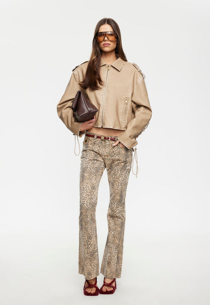 Lioness Fashion Top Pick Mary-Kate Jean - Leopard