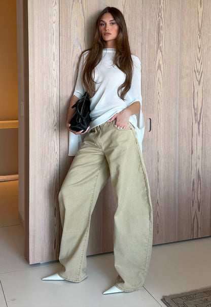 Lioness Fashion Sale Horseshoe Jean - Stone