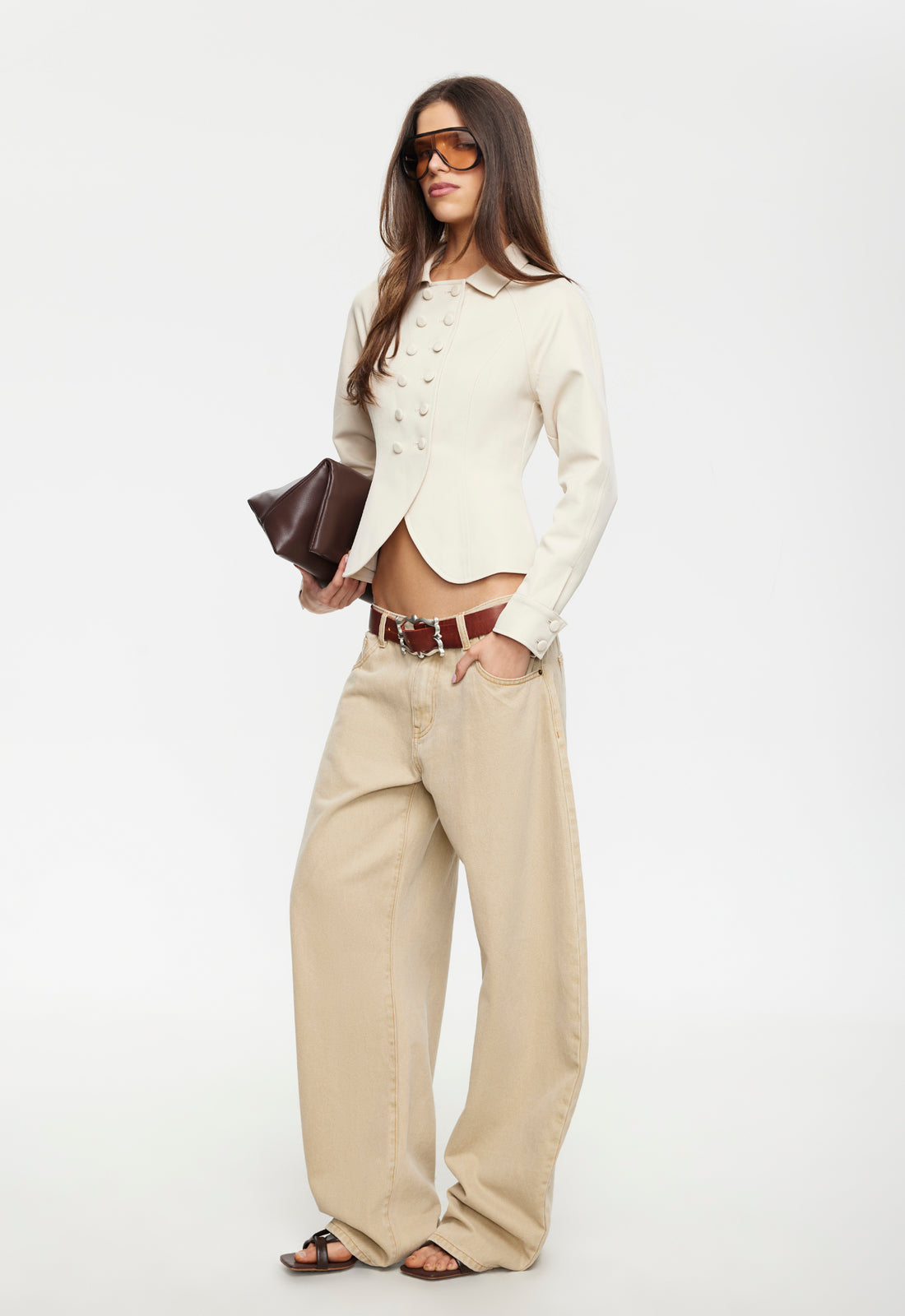 Lioness Fashion Sale Horseshoe Jean - Stone