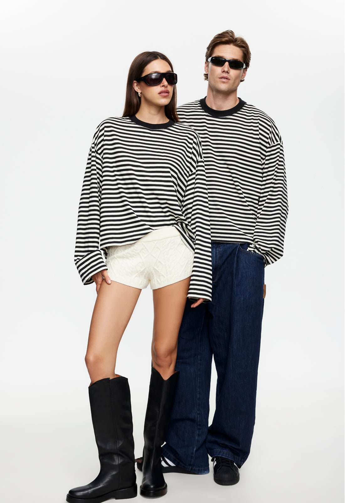 Lioness Fashion Everyday Bloom Long Sleeve - Onyx Stripe