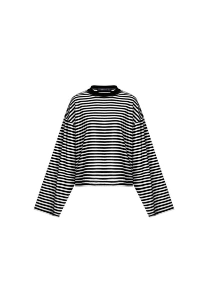 Lioness Fashion Everyday Bloom Long Sleeve - Onyx Stripe