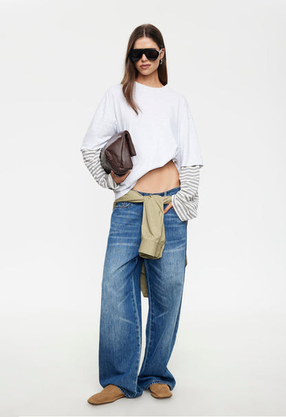 Lioness Fashion Hot Sale Bottega Shirt - Ash Stripe