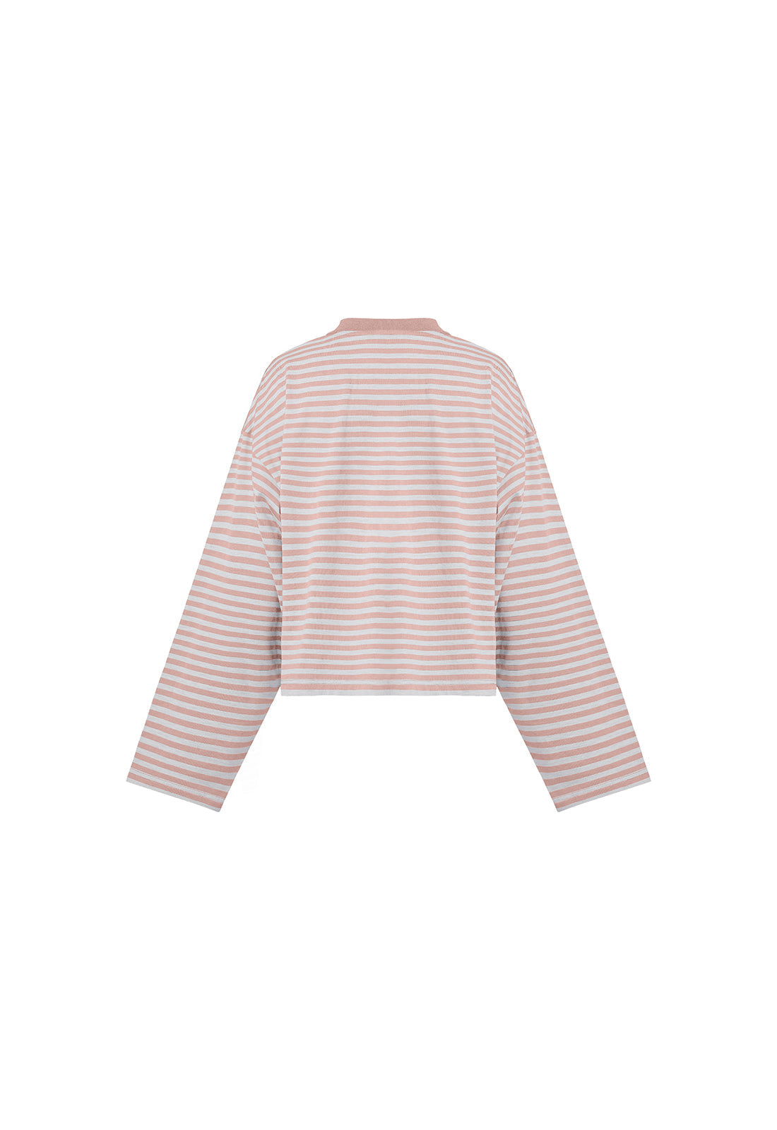 Lioness Fashion Quality Bloom Long Sleeve - Muted Pastels Stripe