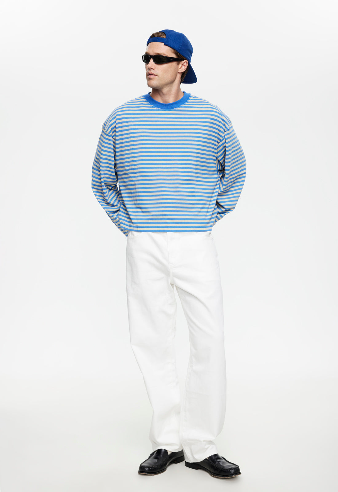 Lioness Fashion Trending Bloom Long Sleeve - Mickey Blue Stripe
