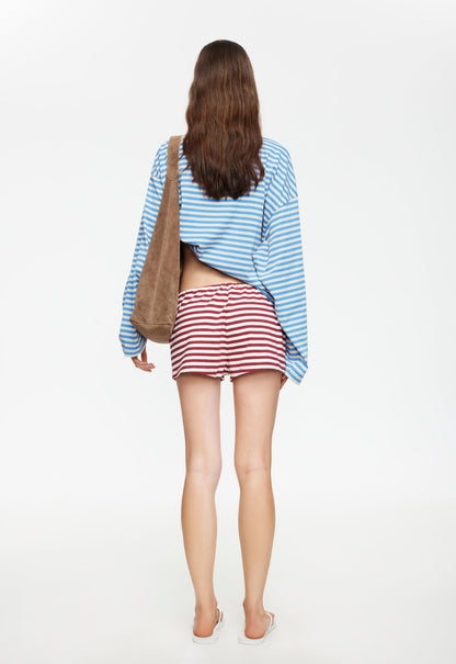 Lioness Fashion Trending Bloom Long Sleeve - Mickey Blue Stripe