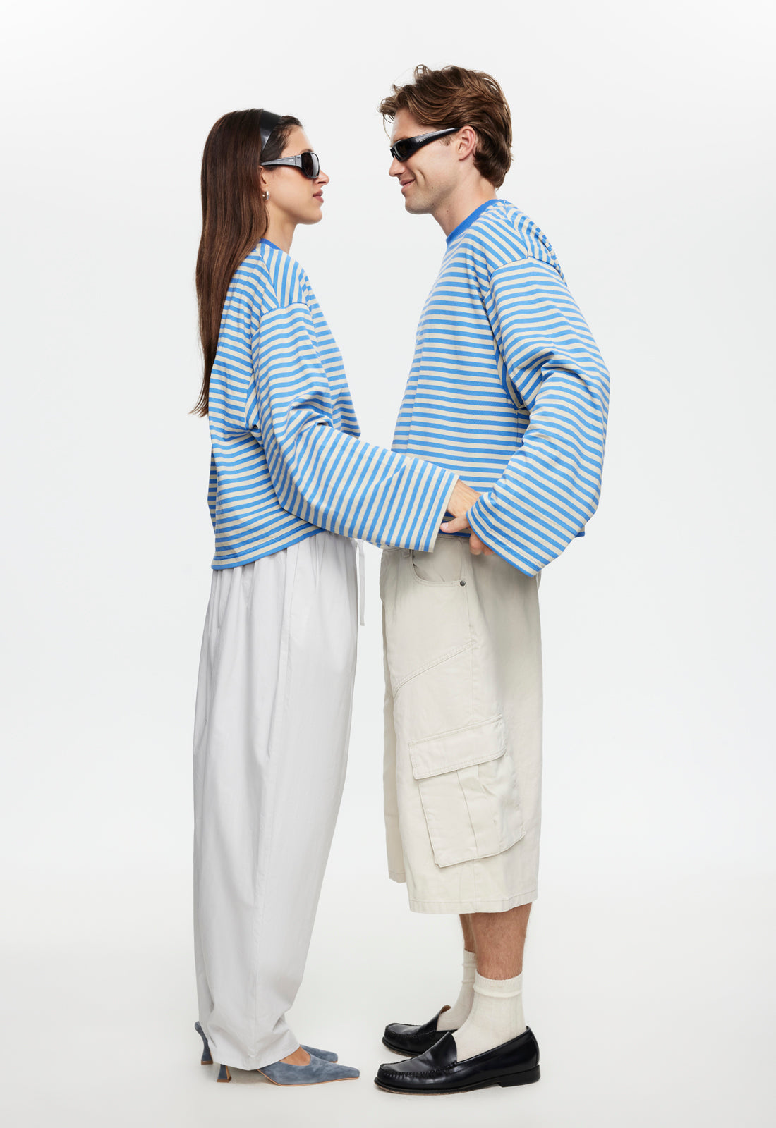 Lioness Fashion Trending Bloom Long Sleeve - Mickey Blue Stripe