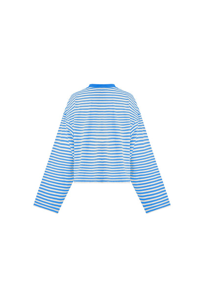 Lioness Fashion Trending Bloom Long Sleeve - Mickey Blue Stripe