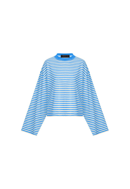 Lioness Fashion Trending Bloom Long Sleeve - Mickey Blue Stripe