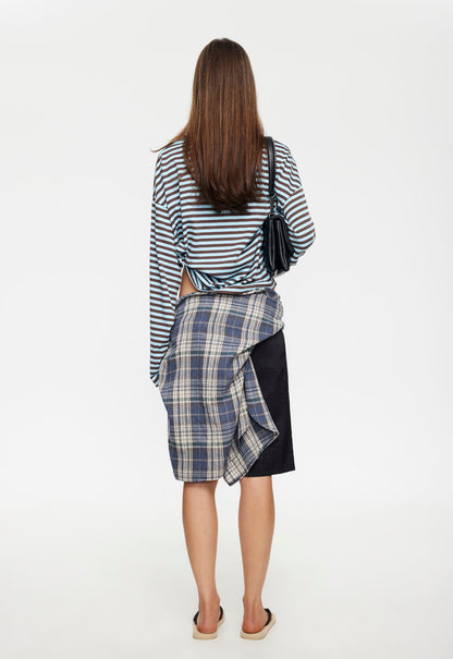 Lioness Fashion Premium Bloom Long Sleeve - Chocolate Sea Stripe