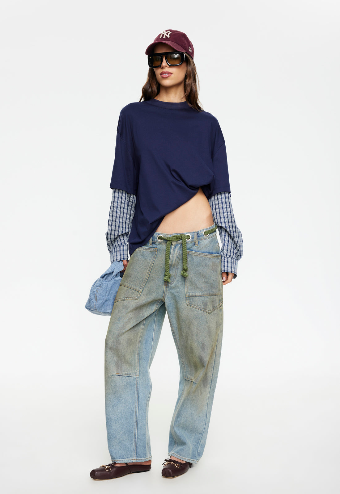 Lioness Fashion Exclusive BOTTEGA SHIRT - NAVY