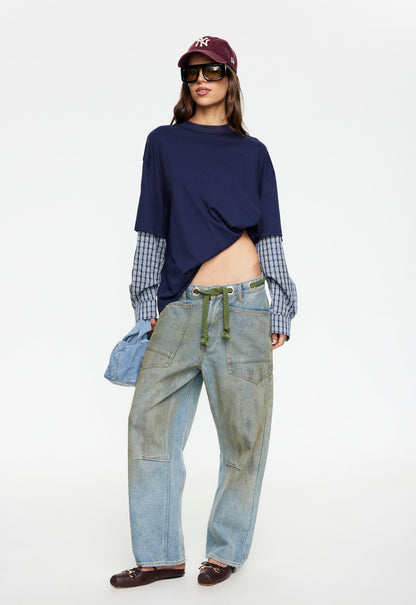 Lioness Fashion Exclusive BOTTEGA SHIRT - NAVY