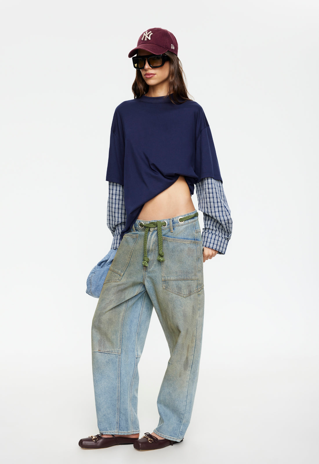 Lioness Fashion Exclusive BOTTEGA SHIRT - NAVY
