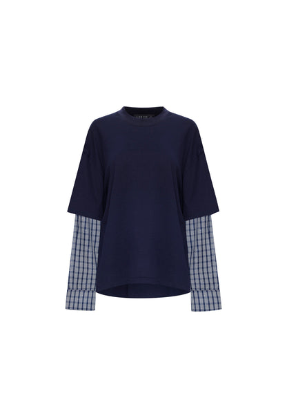 Lioness Fashion Exclusive BOTTEGA SHIRT - NAVY