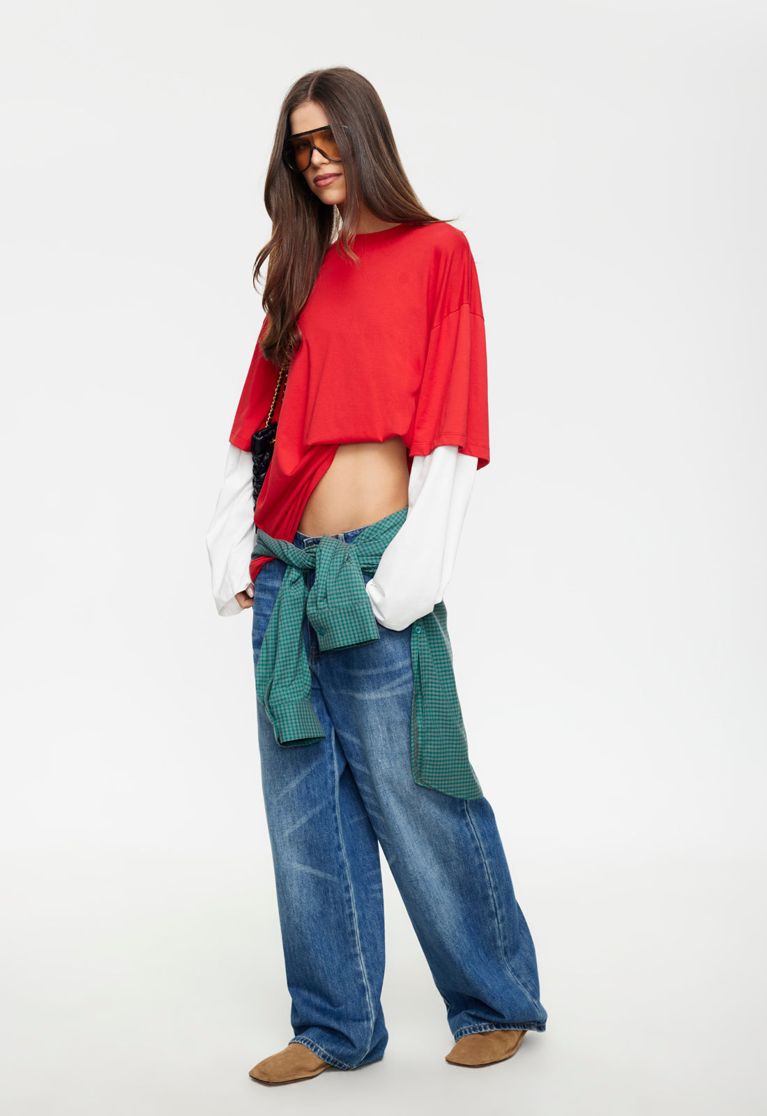 Lioness Fashion Quality BOTTEGA SHIRT - CRIMSON