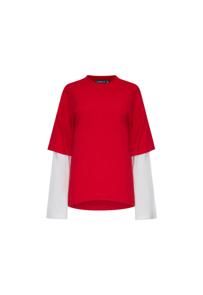 Lioness Fashion Quality BOTTEGA SHIRT - CRIMSON